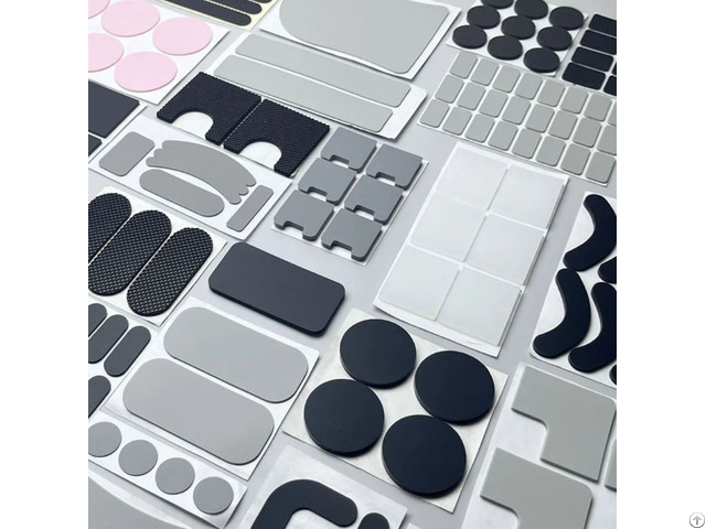 Customized Die Cut Heat Resistant Adhesive Backed Sponge Gasket Silicone Rubber Foam Sheet