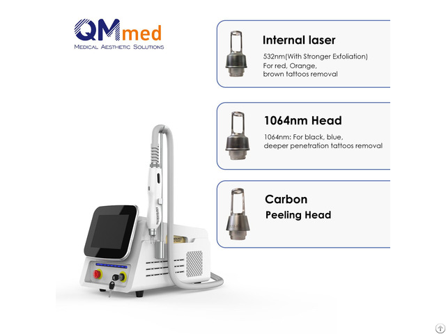 Portable Q Switched Nd Yag Laser Tattoo Removal Machine