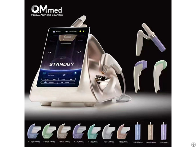 Portable 3 In 1 Tt Wrinkle Remover Device Hifu Face Lift Anti Aging Machine