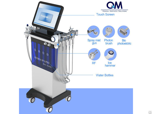 Qm 14 In 1 Hydra Dermabrasion Skin Peel Facial Beauty Machine For Salon Use