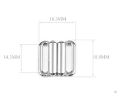 Metal Alloy Swim Bra Buckle Closure 15mm