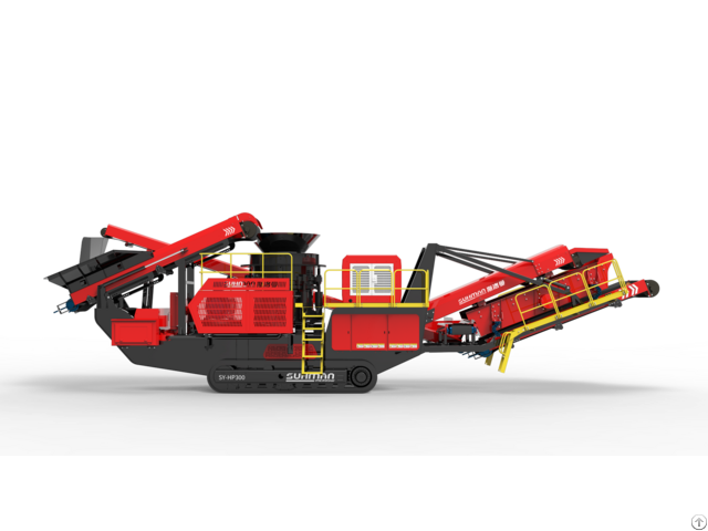 Sy Hp300 Mobile Cone Crusher