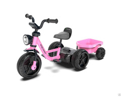 15w Dual-motor Tricycle With Handlebar Start & Battery Display