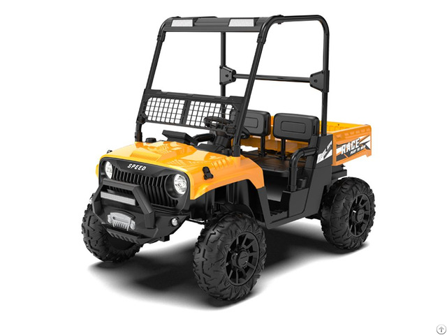 One Click Start Tipping Bucket Tractor With Led Headlights And Elevated Sunshade