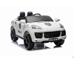 Kids Police Car W Bluetooth Music And Lights