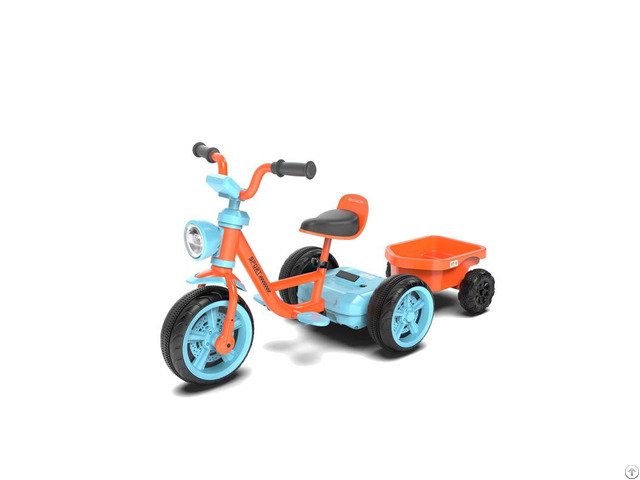 15w Dual Motor Tricycle With Handlebar Start And Battery Display