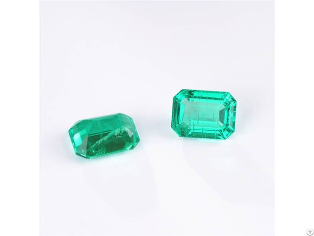 Colombia Green Color Octagon Emerald
