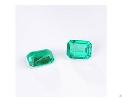 Colombia Green Color Octagon Emerald