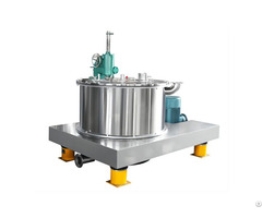 Flat Plate Manual Scraper Bottom Discharge Centrifuge