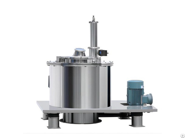 High Efficiency Flat Plate Scraper Bottom Discharge Automatic Centrifuge