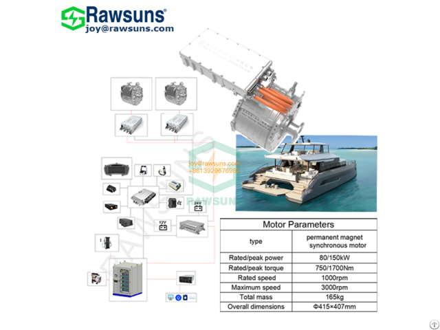 Hybrid Marine Ship Thruster Drive Motor Electric Propulsion Ev Generator