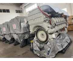 Man 12vp185 Marnie High Speed Diesel Engine For Coast Guard Vessel