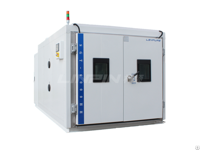 Ice Covered Test Chamber