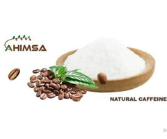 Caffeine Anhydrous Natural From Coffee And/or Tea Solvent Extraction