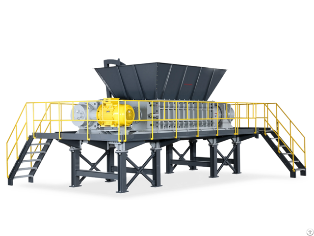 Double-shaft Shredders For Tires, Plastic, Wood