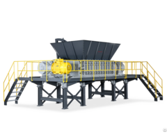Double-shaft Shredders For Tires, Plastic, Wood