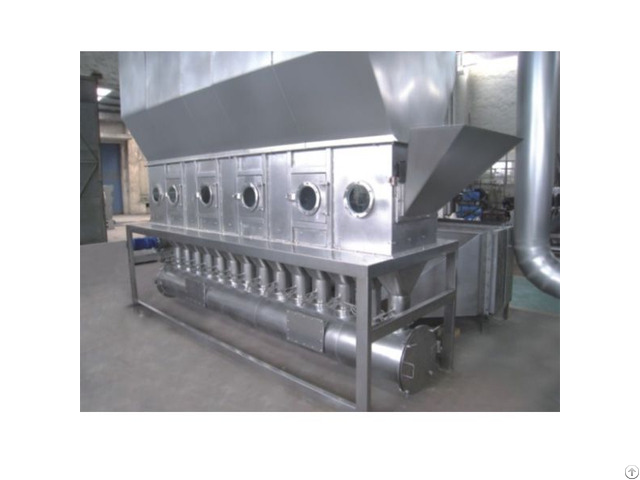 Horizontal Fluidizing Dryer