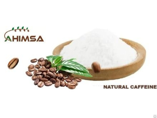 Caffeine Anhydrous Natural From Coffee And/or Tea