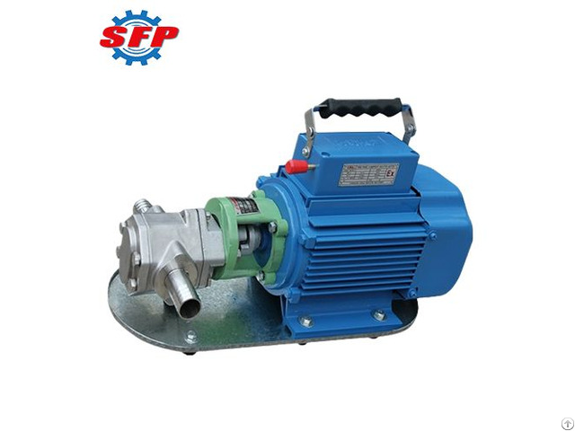 Original Factory Electric Wcb Series Portable Self Priming Gear Oil Transfer Pump