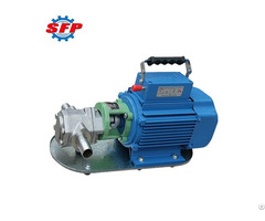 Original Factory Electric Wcb Series Portable Self Priming Gear Oil Transfer Pump