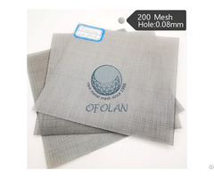 Wrapped Crimped Titanium Wire Mesh In Stock