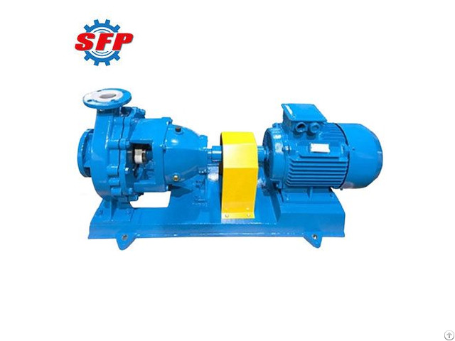 Oem Service Ihf Series Horizontal Fluoroplastic Alloy Chemical Centrifugal Transfer Pump