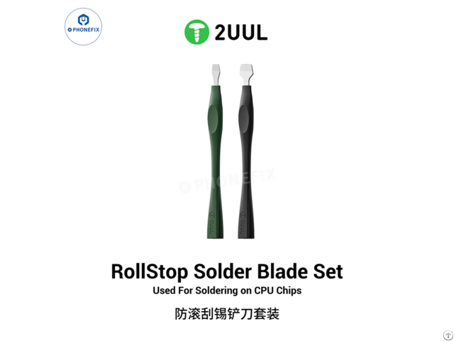 2uul Da19 Scraper Blade Set Cpu Ic Paste Tin Scrape