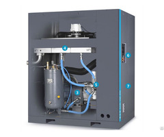 Ryga37 110 Vsd Oil Injected Rotary Screw Air Compressor