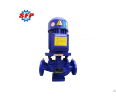 Oem Customized Isg Series Single Stage Electric Vertical Pipeline Centrifugal Pump