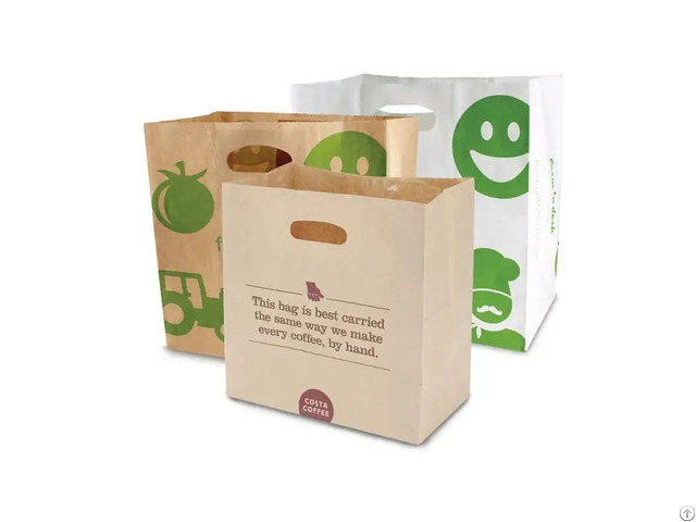 Popular Die Cut Paper Bag Popular Die Cut Paper Bag