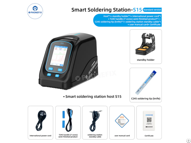 Aweshine S15 Smart Soldering Station Pcb Repair