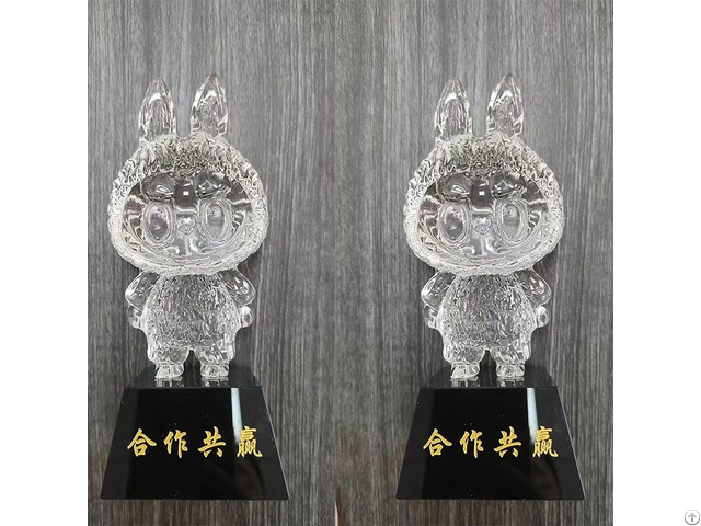 Labubu Crystal Model