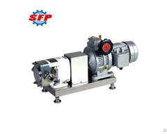 Ce Certified 3rp Series Horizontal Stainless Steel Sanitary Rotary Lobe Pump