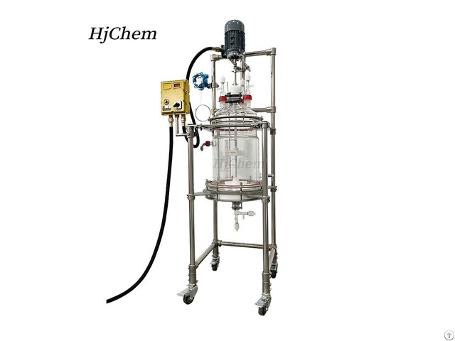 Agitated Glass Nutsche Filter 10l 100l