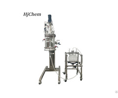 Liftable Tiltable Laboratory Nutsch Filter Glass
