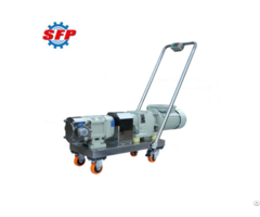Ce Certified Mobile 3rp Series Cosmetic Hygineic Liquid Transfer Rotary Lobe Pump