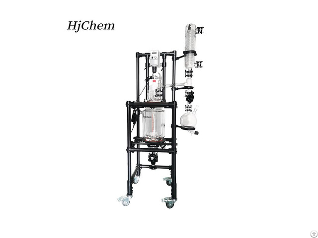 5l Laboratory Corrosion Resistant Double Glass Reactor