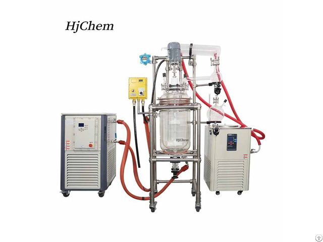 20l Lab Glass Batch Chemical Reactor System