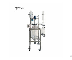 30l Pilot Plant Double Jacketed Glass Reactor