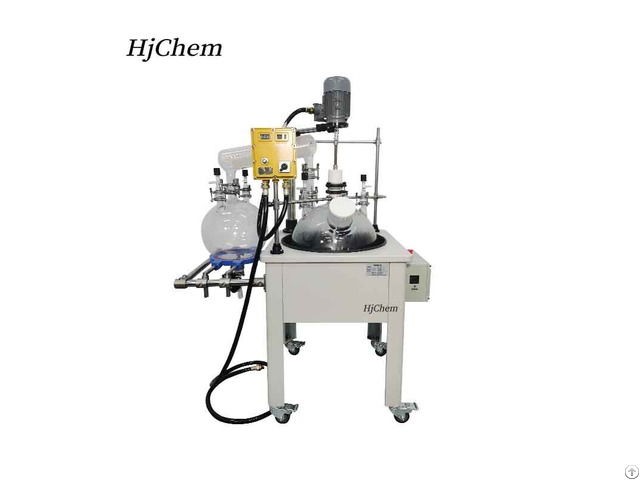Lab 5l 200l Single Layer Glass Reactor