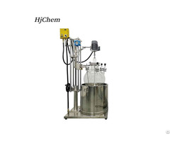 Low Temperature Jacketed Single Wall Glass Reactor