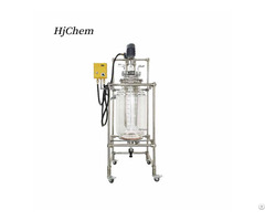 Customized Pilot 100l Jacketed Baffles Process Reactor