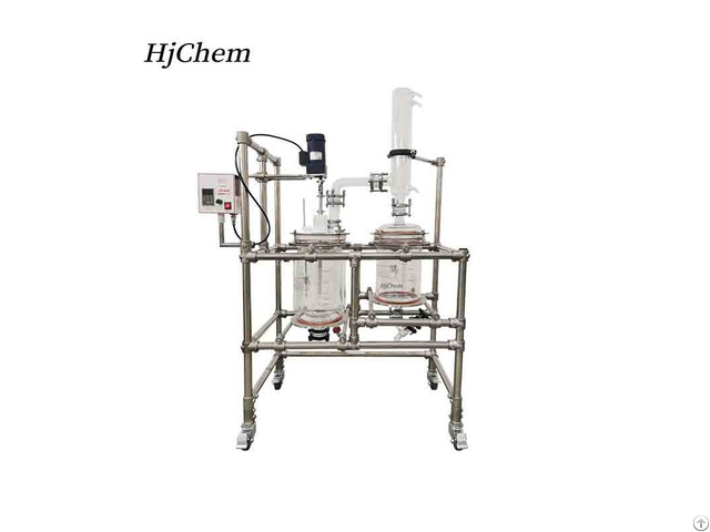 Custom Lab Glass Vacuum Chemical Batch Reactor