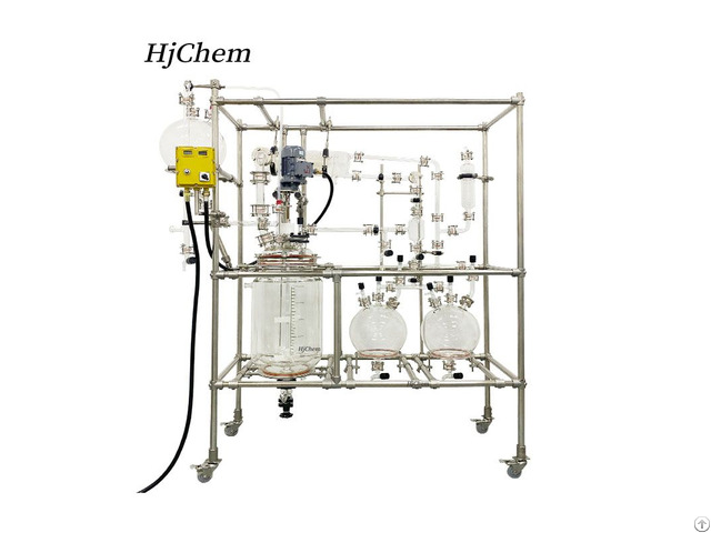 Customized Multi Purpose Universal Jacketed Glass Cstr Reactor
