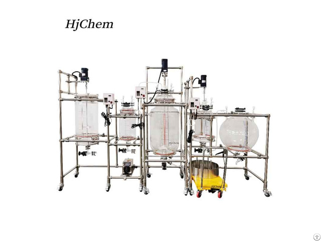 Customized High Temperature Glass Chemical Cstr Filter Reactor