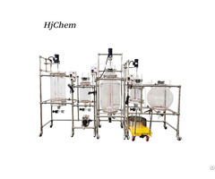 Customized High Temperature Glass Chemical Cstr Filter Reactor