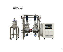 Kilo Lab 5l Stainless Steel Jacketed Batch Chemical Reactor System