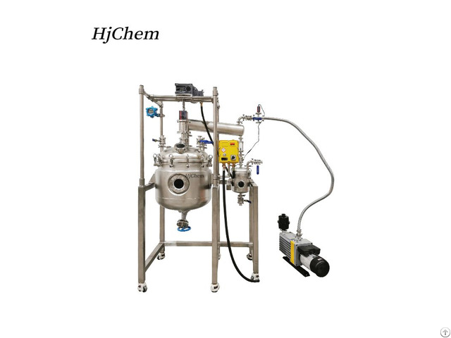 Custom 50l High Vacuum Jacketed Stainless Steel Mixing Tank