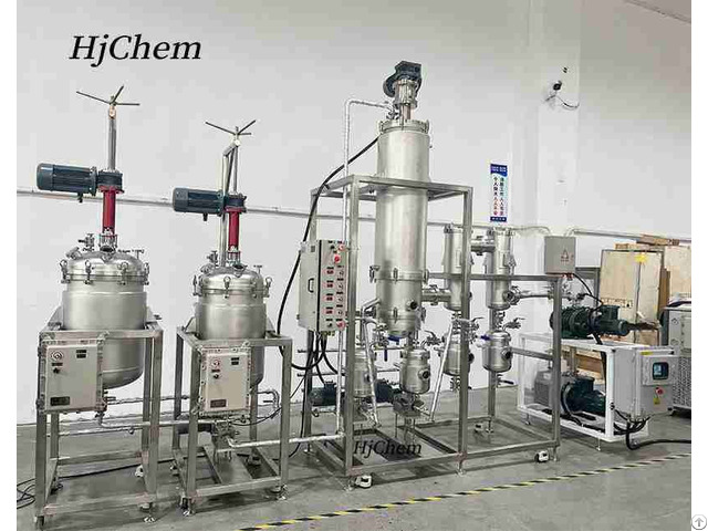 Stainless Steel Wiped Film Molecular Distillation Machine
