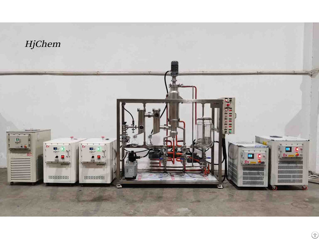 Industrial Short Path Molecular Distillation Kit Turnkey